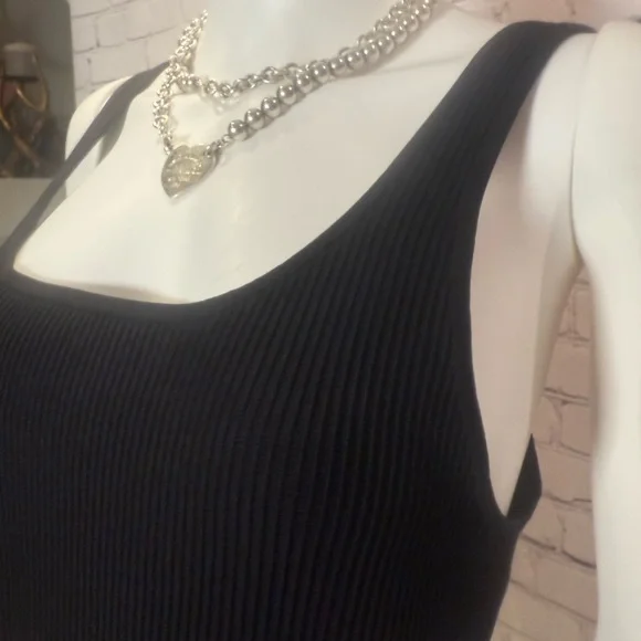 Aritzia Babaton Sculpt Knit Tank Mini Dress - Picture 3 of 4